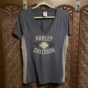 Harley Davidson vneck T-shirt